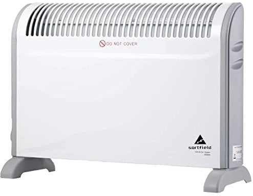 Convector Radiator Heater with Adjustable Thermostat/Adjustable 3 Heat Settings (750/1250 / 2000 W) /Electrical/Convection Heating/Oil-Free Radiator