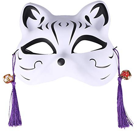 Japanische Katzenmaske Aus Cosplay-maske Für Partys Und Fotografie Leicht Und Bequem Für Anime-events Stilvolle Katzenmaske Für Kostüme Und Dekoration