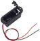 Batteriehalter für Gitarren Bass-pickups mit Kabel Langlebige Kunststoffbox Praktischer Batteriekasten für Gitarristen und Musiker