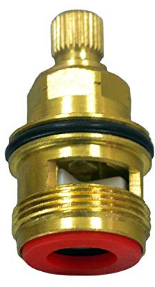 Ceramic Tap Valve Cartridge Quarter Turn Kitchen Brass 3308R 28 Splines 38mm