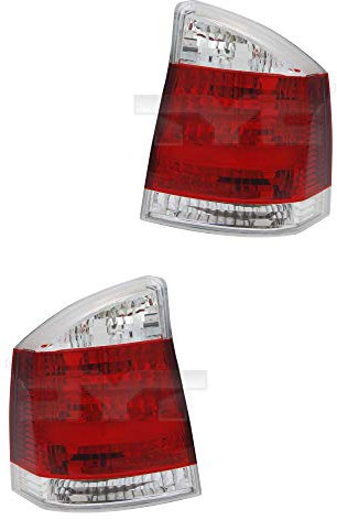 Heckleuchten Rückleuchten Rücklicht Set rechts & links Satz für Modell Vectra C Baujahr: 04/2002-01/2009 Kunststoff ohne Lampenträger