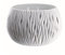 Prosperplast Bowl Sandy de plástico con depósito en Color Blanco, 11 (Alto) x 14,4 (Ancho) x 14,4 (Profundo) cms