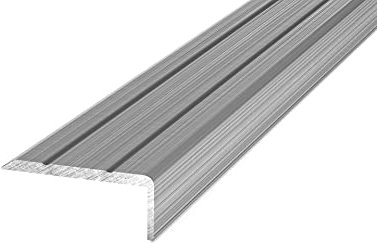 Carl Prinz Winkelprofil 160-24,5 x 10 mm - 1,00m - selbstklebend -Edelstahl Optik gebürstet