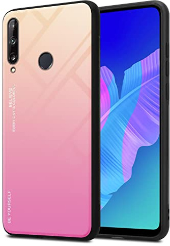 Cadorabo Hülle kompatibel mit Huawei P40 LITE E Schutzhülle TPU Silikon Case Glas Slim Kratzfest Weiche Gummi mit Rundumschutz Case Hülle für Huawei P40 LITE E in Schwarz