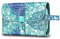 Fintie Tragbare Kulturtasche Kosmetiktasche Reisetasche, Große wasserdichte Aufhängen Make-up Organizer Stauraum Tasche für Damen Mädchen, Smaragdblau