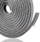 Lamondre 5m Adhesive Weather Stripping, Draught Excluder for Sliding Door & Window - High-Density Gray Felt - 9mm(W) x 5mm(H)