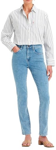 Levi's Damen 724 High Rise Straight Jean, Middle Course 01, 32