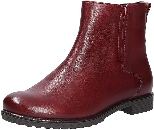 ara Damen Liverpool Stiefelette, Burgundy, 37.5 EU