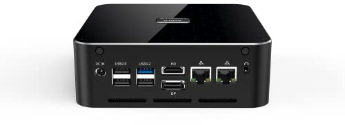 BD Electrics AMD Ryzen 5 PRO 6650U Mini PC Windows 11 Pro 32/64GB 4800MHz DDR5 RAM 1/2TB NVMe SSD 4K 8K HDMI DP Type-C Thunderbolt 2.5GbE Dual-LAN WIFI 6 Bluetooth 5.2 SATA VESA (32GB RAM 1TB NVMe)