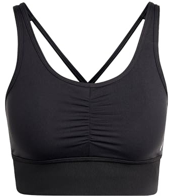 adidas Female Adult Essentials Medium-Support Sport-BH, Black, XS