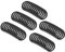 QUARKZMAN 7mm x 5mm x 1mm Nitrilo Goma Juntas Tóricas x 50uds Redondo Junta Arandela para Grifo Plomería Reparación Sellado Conexión [Negro]
