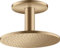 hansgrohe AXOR ShowerSolutions Kopfbrause 250 2jet, Deckenanschluss, Farbe: Brushed Bronze