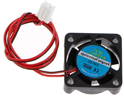 3D Printer Fan 2510 24V Sleeve Bearing Brushless Fan Centrifugal for Reprap i3 for DC Cooling Fan fan 2510 25x25x1 75MM PLD08010S12H 2Pin Graphics Card Cooling Fan for GTX 460 GTX560Ti Cooler