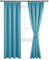 DWCN Vorhang Blickdicht mit Kräuselband Verdunkelungsgardinen 2er Set H 260 x B 140 cm Wärmeisolierend Thermovorhang für Schlafzimmer Wohnzimmer, Türkis