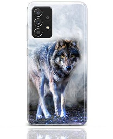 CoverHeld Hülle für iPhone 6 / 6s Handyhülle Schutzhülle aus Silikon TPU Softcase mit Motiv 3461 Wolf im Nebel