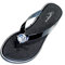 Flip Flops Damen Glitzer Elegant Sandaletten Zehentrenner Plateau Strass-Slippers Flip-Flops-Pantoletten Damen Mit Fussbett Sandaletten Peeptoes Keilabsatz Sommerschuhe Abendschuhe