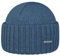 Stetson Northport Strickmütze Damen/Herren | Made in Italy, blau (petrol blue), 6 3/4-7 3/4