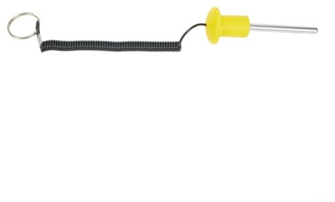 Perno magnético para apilar pesas equipo de entrenamiento de fuerza, accesorios de repuesto para gimnasio, entrenamiento de fuerza (M8 x 80 mm)