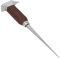 YUJIEE Ice Pick Wood Ice Bartending Ice Tool Handle for Ice Chisel Round Ice Ice Cutting Knife Ice Crushers (Single cone ice fork long)
