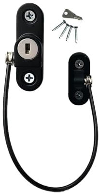 Fenster-Kindersicherung, Fenster-Stopperschloss, kindersicheres Fensterschloss, Fenstersicherung, Flügelfenster Kindersicherung, Babysicherung, Kindersicherung, Schutz für Zuhause, Babysicherheit