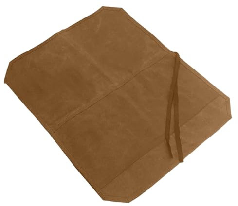 Knives Roll Bag Canvas - Waxed Canvas Chef Knifes Roll Bag,7 Slots Canvas Chef Knifes Roll Bag Canvas Knifes Case with an Adjustable Shoulder Strap for Kitchen Knifes Tools