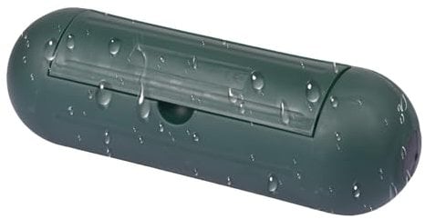 Copertura di sicurezza per cavo di prolunga per esterni, protezione elettrica resistente alle intemperie, protezione elettrica per spina esterna, protezione per cavi resistente alle intemperie