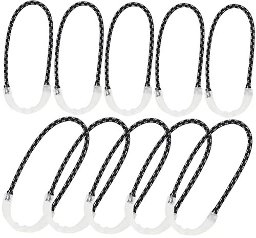 POPETPOP 1set Luminous Zipper Pull Zipper Extension Pullers Outdoor Zipper Pulls Zippers Zipper Pull Replacement Climbing Rope Zips Replaceable Zipper Pulls Portable Zipper Pullers 10pcs