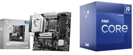MSI B760M Gaming Plus WiFi Motherboard + Intel® Core™ i9-12900K Desktop Processor 16