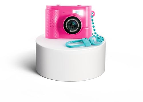 Canal Toys Fotocreator - Mini Digicam – kompakte 12MP Pocket Kamera, 1080p Full‑HD Video, 1,5″ LCD‑Bildschirm, Selfie‑Modus & Farbfilter, MicroSD Karten‑Slot – ideal für unterwegs - CLK 061