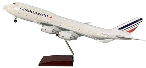 Avion Air France Boeing 747-400 LED - Echelle 1/150 - Extra Large