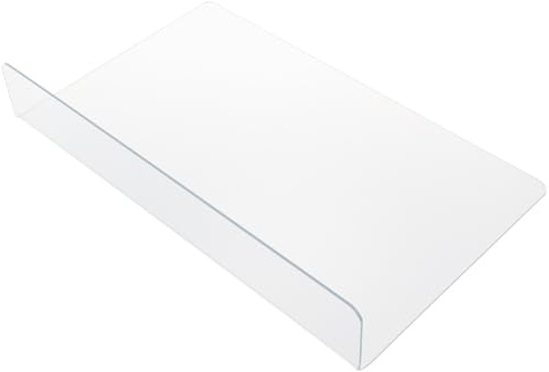 NUOBESTY Paraspruzzi Vasca Bagno in PVC Trasparente Barriera Antischizzo Doccia Facile da Installare Protezione Angolo Vasca Resistente e Pratica per Bagno Moderno