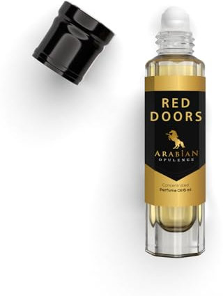 Red Door Parfümöl für Damen, inspiriert von Red Doors, in einer 6 ml Roll-On-Flasche. Arabian Opulence