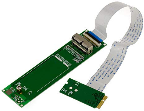 KALEA-INFORMATIQUE Adattatore compatibile con Mac SSD 2013 2014 2015 2016 2017 2018 a 12+16 pin a porta WiFi 18 punti