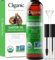 Cliganic Organic Castor Oil, 100% Pure (240ml with Eyelash Kit) - For Hair, Lash, Brows & Skin | Natural Cold Pressed Unrefined Hexane-Free | DIY Carrier Oil | Cliganic 90 Days Warranty