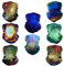 SMEHCF 8 Multifunktionstuch Gesichtsmaske Motorradmaske Sportmaske Sturmmaske Maske Halsmanschette Schal Bandana für Damen Herren Galaxis Star Milchstraße Universum Weltraum Supernova Weißer Zwerg
