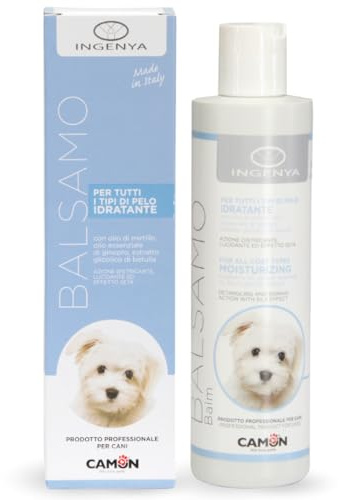 Camon Ingenya Natürlicher Balsam für Hunde | Seidiger und glänzender Effekt