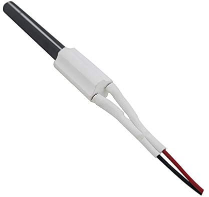 Bougie ceramique poele a granule 220v 300w bougie allumage pellet 100x10.5x6mm resistance poele a pellet (Solide sur le dessus)