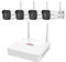 LIFEBOX LBXWIFIKIT4PLUS Lifebox-LBXWIFIKIT4PLUS – Überwachungsset – Videoüberwachungs-Kit mit 8 Kanälen, WLAN, 4 Kameras, Festplatte 2T, Keine