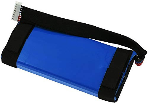 Batterie compatible avec batterie JBL Boombox Li-polymère GSP0931134 01, 7,4 V, 10 000 mAh, 74 Wh, intégrée, sans outils