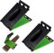 LATRAT 2 Pcs Gitarrensaite-Reiniger Gitarrensaite- und Griffbrett-Reiniger Saiten-Reiniger Gitarren-Bass-Reiniger-Werkzeug