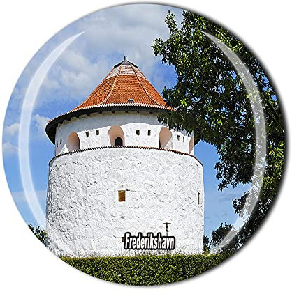 Frederikshavn Dänemark Kühlschrankmagnet Kristall Touristen Souvenir Geschenkkollektion Kühlschrank Magnet Aufkleber