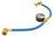 CLISPEED AC Manifold Gauge AC Air Conditioning Refrigerant Refrigerant Charging Hose with Gauge Fits for Automotive or Home Air Conditioners Refrigerant (1/2 Thread Hose)