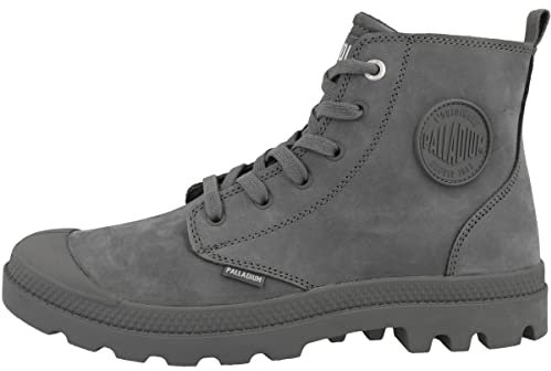 Palladium Pampa Hi Zip NBK - Stivali stringati da uomo, grigio., 43 EU