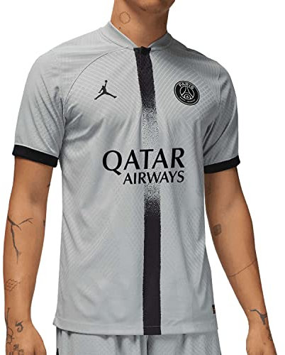 Paris Saint - Germain Herren PSG M Nk Dfadv Match JSY Ss Aw T-Shirt, Lt Smoke Grey/Black/Black, M