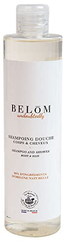 Maison Du Savon De Marseille - Belom Duschgel und Shampoo für Männer - energetisierender maskuliner Duft - 250 ml