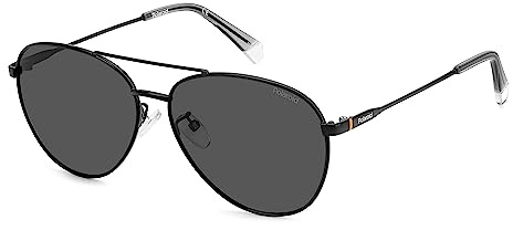 POLAROID Brille PLD 4142/G/S/X Größe 60-14 mm Schwarz polarisiert
