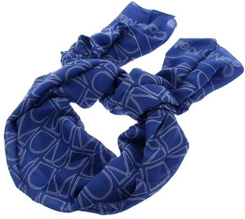 Calvin Klein Seasonal Rtw Print Shawl 70x180 Ultra Blue