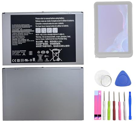 HIGHAKKU Batería de Repuesto EB-BT545ABY Compatible con Galaxy Tab Active 4 Pro (T630), Galaxy Tab Active 4 Pro 5G (T636) con Herramientas