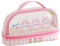 EHOTER Trousse Kawaii Jolie Trousse Esthétique pour Filles Grande Trousse à Crayons Kawaii 2 Compartiments en Toile pour Stylos Et Cosmétiques Fournitures Scolaires pour Adolescentes (Rose)