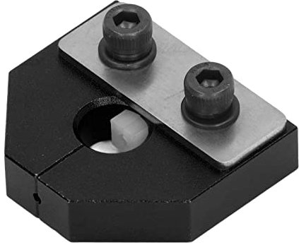 Printer Filament Connector Filament Sensor Connector Filament Welder Connector Sensor 1.75mm Aluminum Alloy Accessory for 3D Printer Red (Black)